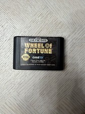 Wheel of Fortune Sega Genesis GameTek Cartridge Only Tested Working
