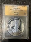 2008-W $1 Silver American Eagle PF69DCAM ANACS # 7625534 + Bonus