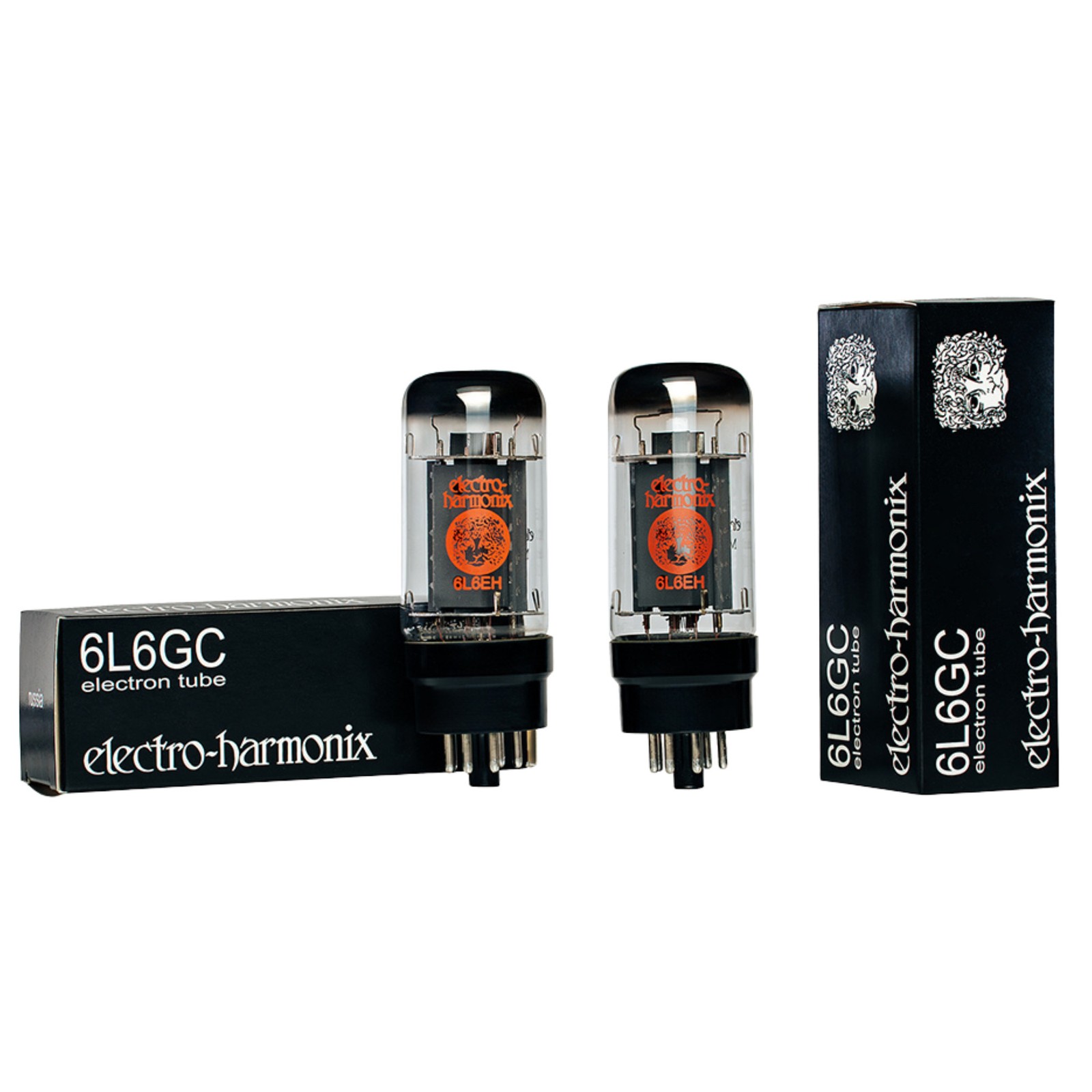 Пара силовых трубок Electro-Harmonix 6L6EH Platinum, подобранных в соответствии с требованиями стандарта