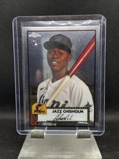 2021 Topps Chrome Platinum Anniversary - Jazz Chisholm #7 (RC)