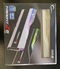 G. SKILL 32GB DDR5 Trident Z5 RGB 6600MHz CL34 Dual Channel Kit-NEW Intel (XMP)