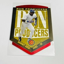 1996 MLB Baseball Upper Deck Run Producers Die Cut #RP-17 Sammy Sosa