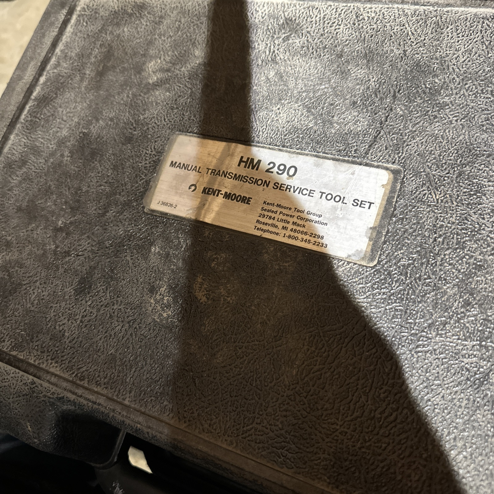 KENT MOORE TOOL J-36826 HM290 MANUAL TRANSMISSION TOOL SET