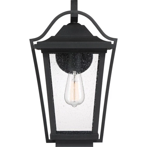 Quoizel DRS8411 Darius 1 Light 18" Tall Outdoor Wall Sconce - Black - Picture 3 of 4