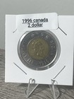 1996 Canada 2 Dollar Queen Elizabeth II Bi-Metallic Polar Bear  — photo 3