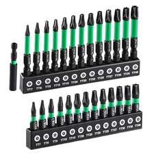 Jeu de 27 embouts en acier pour Torx support magn��tique avec bo?te de rangemen