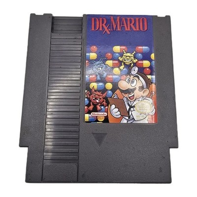 Dr. Mario Nintendo NES Game Cartridge