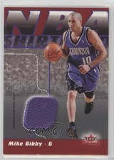 2003-04 Fleer Focus NBA Shirtified Jerseys Missing Serial Number Mike Bibby g2u