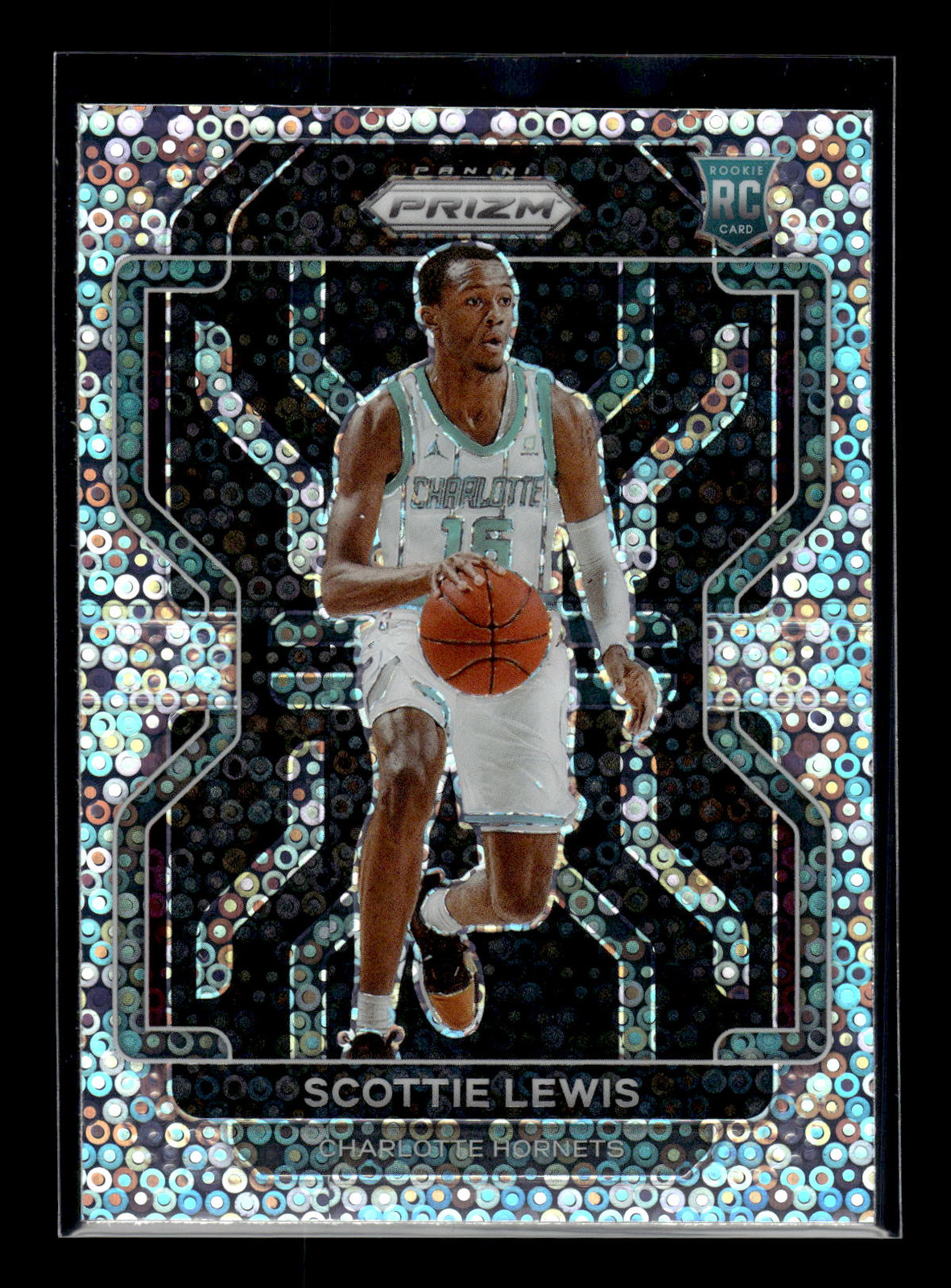2021-22 Panini Prizm #287 Scottie Lewis Rookie Fast Break Charlotte Hornets