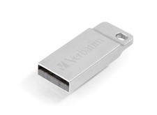 Verbatim 16GB Metal Executive USB Flash Drive - Silver - 16 GB 2.0,