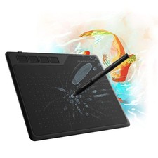S620 Drawing Tablet 6.5x4 Inch Graphics 8192 Passive Pen 4 ExpressKeys PC Mac