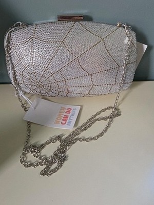Women Can Do Anything Clutch/crossbody - Sparkling Spiderweb