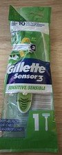 Gillette Sensor 3 Disposable Razor Sensitive ...