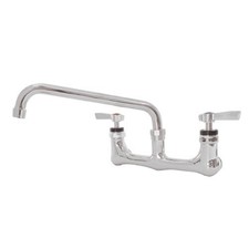 Encore KL548012SE1Z 8 in Wall Mount Faucet w/ 12 in Spout