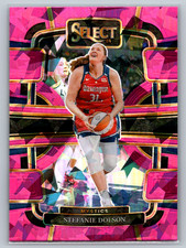 2024 Panini Select WNBA - Concourse Stefanie Dolson #9 Pink Ice Prizm