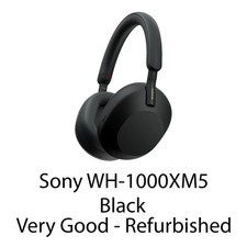 Sony WH-1000XM5 Wireless Noise-Canceling Over-Ear Headphones  - Black