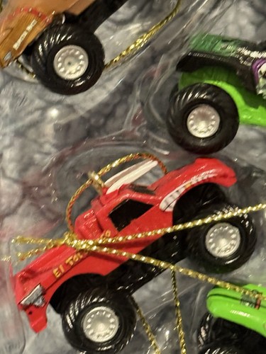 Monster Truck Kurt Adler Mini Christmas Ornaments. W/ GRAVE DIGGER- 2012 - Picture 13 of 23