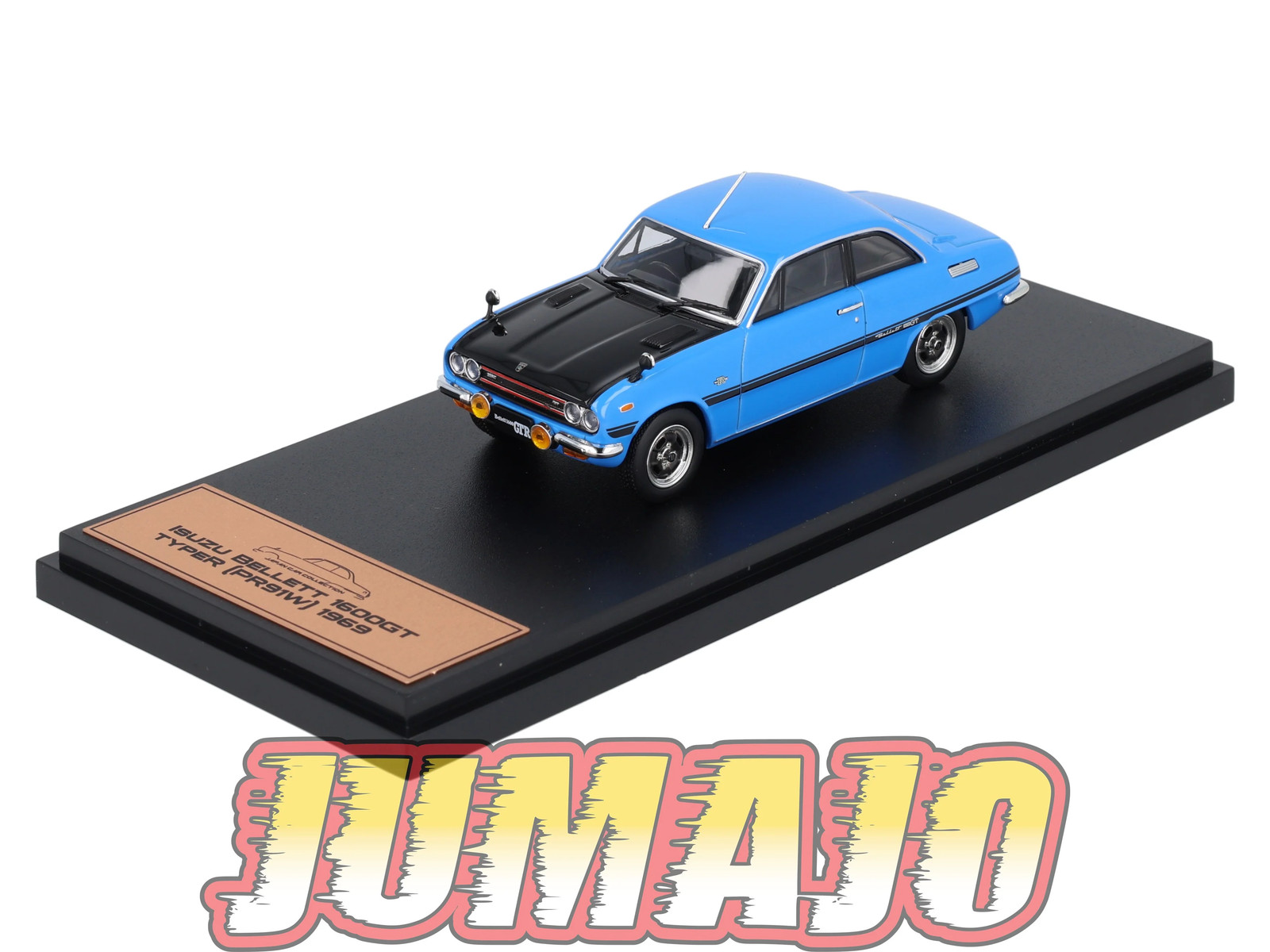 Cadeau idéal : Isuzu Bellett 1600GT Type R 1969 Hachette 1/43 pour passionné de voitures