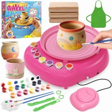 TingingYuli Pottery Wheel for Kids,Complete Pottery Kit and Tools for Beginne...