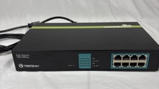 Switch TRENDnet TPE-TG81g/A (H/W:V1.1R 8 puertos Gigabit PoE + (encendido)