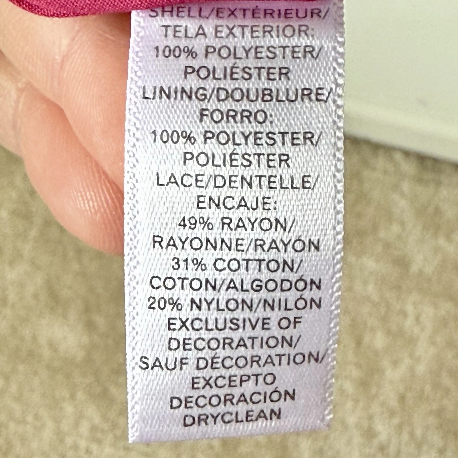 VETEMENTS Abito svasato e aderente con dettagli in pizzo senza maniche LOFT Petites TG. 2P