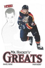 2001-02 Upper Deck Victory - Mr. Hockey's Greats Pavel Bure #395 Florida Panther