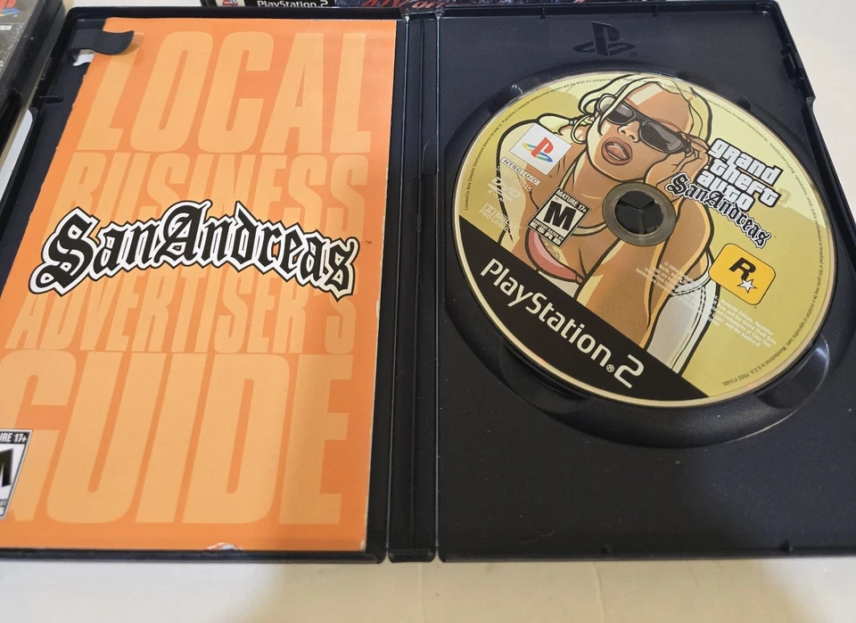 PlayStation 2 Game Lot (7) – Grand Theft Auto, SOCOM II, Call of Duty Foto 4 de 4