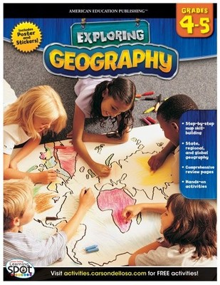 Geography, Grades 4 - 5 (Explo - VERY GOOD