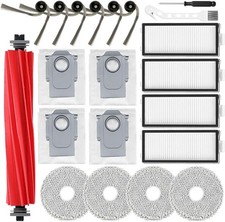 21 Pack Replacement Accessories Fit for Roborock QV 35A QV 35S QR 598 QR 798
