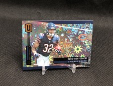 2019 Panini Unparalleled David Montgomery /75 IMPACT SP Rookie Card No. 255 ??. rookie card picture