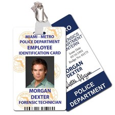Dexter Cosplay ID Card
