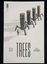 Image Comics Trees #7 Warren Ellis Jason Howard Partial Color Comic Book