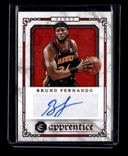 2020-21 Panini Chronicles #APR-BFR Bruno Fernando Apprentice Signatures Auto