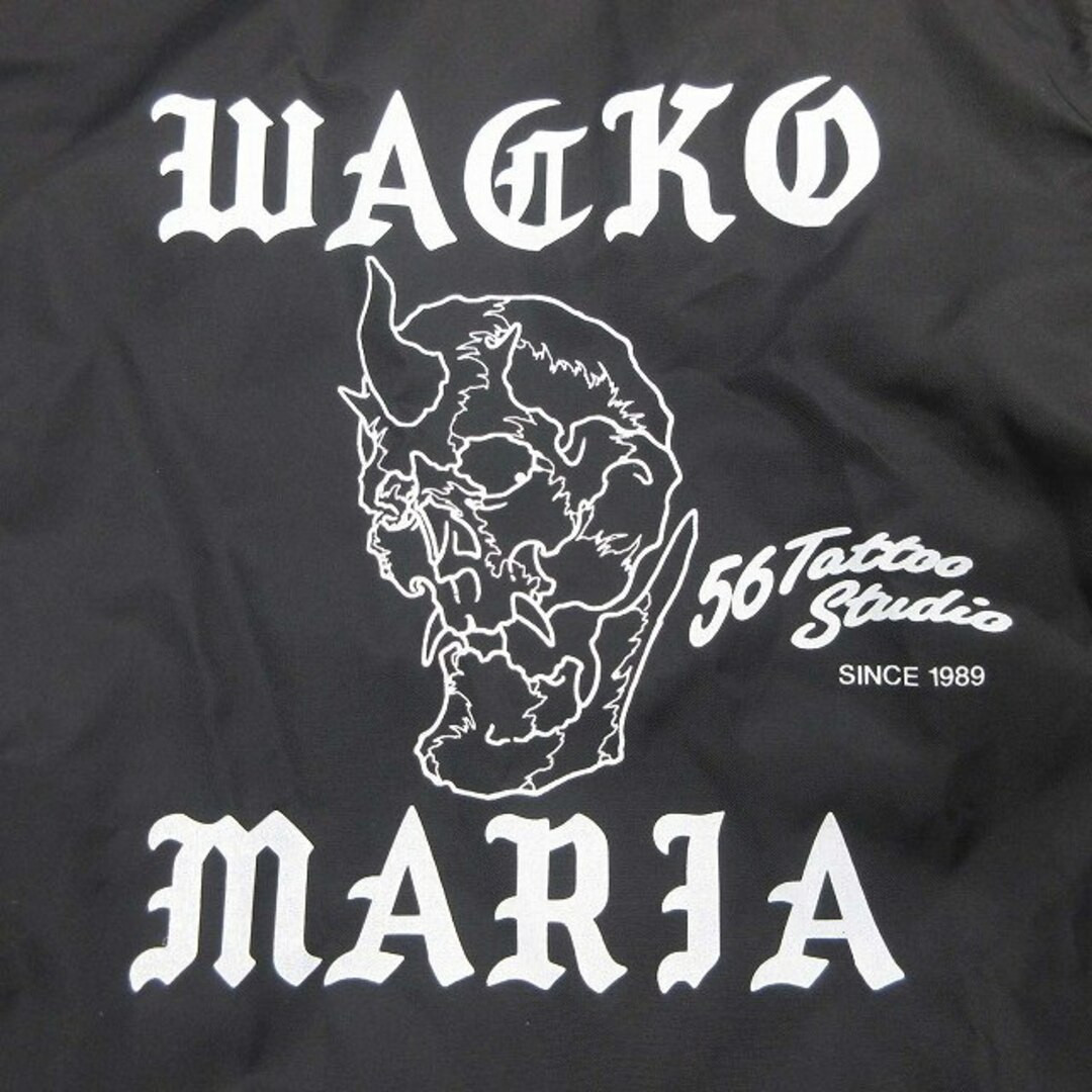 24SS Waco Maria x 56 tattoo studio WACKO coach jacket skull 24SS Waco Maria x 56 tattoo studio WACKO coach jacket skull