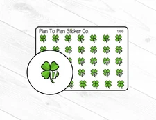 1388~~ St. Patrick's Day Date Covers Planner Stickers.