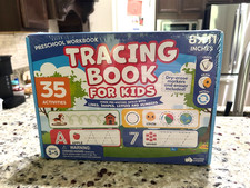 Preschool Learning Activities - Tracing Book for Kids Ages 3-5 - NEW
