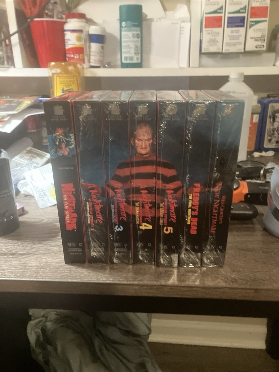 Freddy Krueger Nightmare On Elm Street 1-7 ) 2-7 Is Sealed