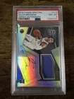 Jalen Brunson 18-19 Panini Spectra RPA Rookie Jersey/Auto Blue /299 #113 PSA 8