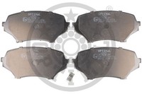 Optimal BP-12525 BremsklöTze, BremsbeläGe Vorne FüR Mazda MX-5 III (Nc)