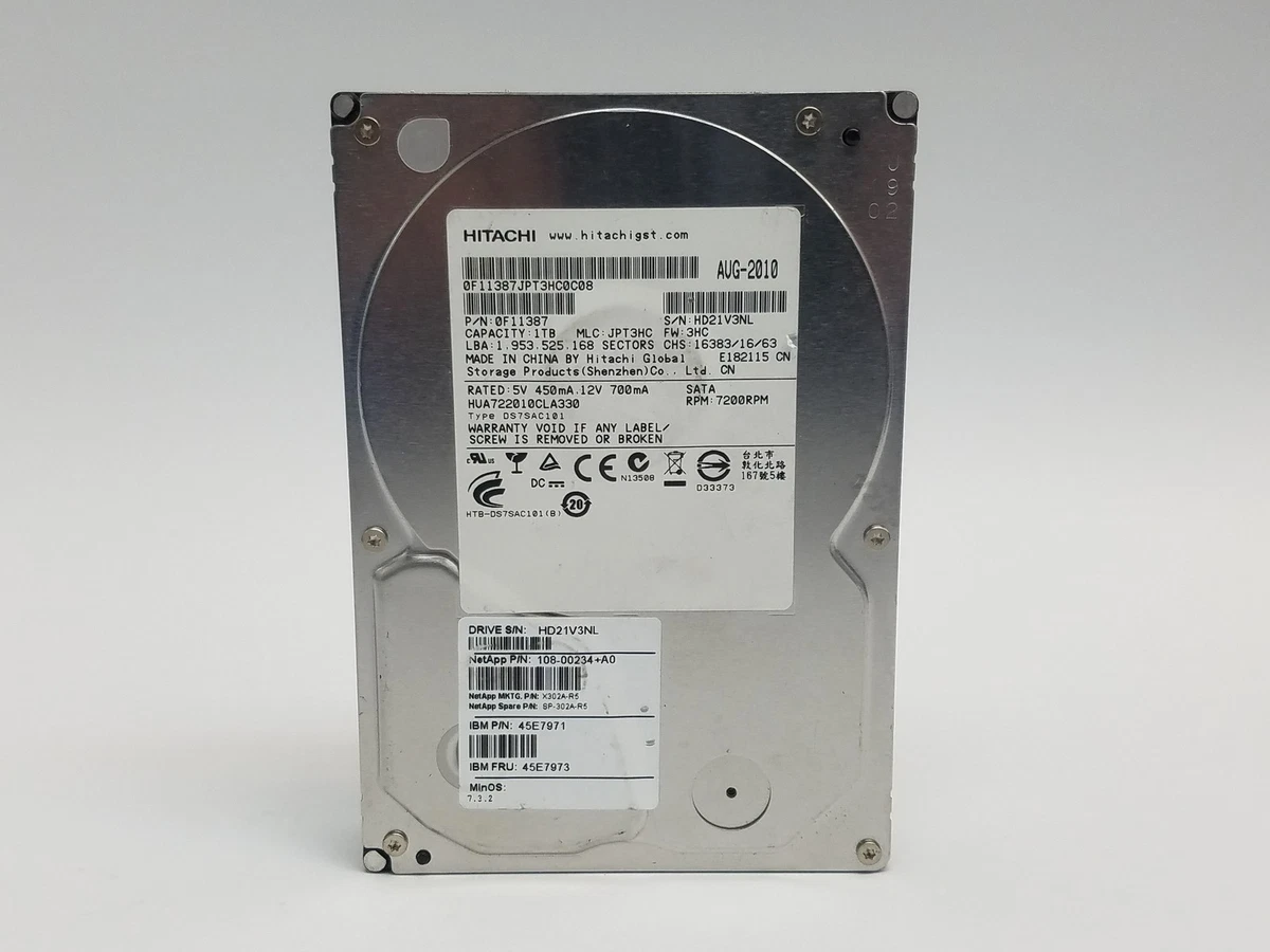 Hitachi 1 TB Internal Hard Disk Drives for sale | eBay