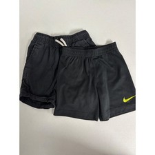 Nike and Cat  Jack Boys Black Shorts Bundle Size XS 4 4/5 5 Athletic Casual