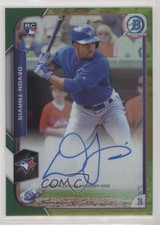 2015 Bowman Chrome Rookie Green Refractor 17/99 Devon Travis #BCAR-DT Auto uk2