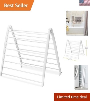 Versatile Freestanding Clothes Drying Rack - 51.5'' H, Perfect for All Fabrics