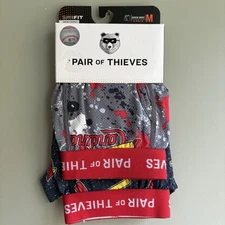 Pair of Thieves Sz Medium St. Louis Cardinals SuperFit Mesh Boxer Brief 2 Pack