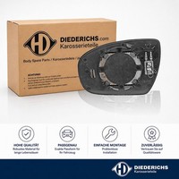Spiegelglas Aussenspiegel Rechts Diederichs 6807026 FÜR Hyundai