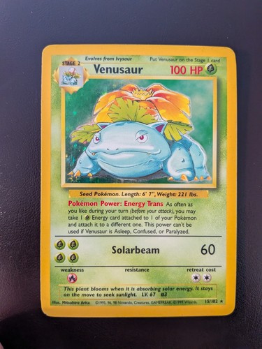 Venusaur — Base Set (Unlimited)