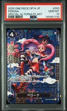 PSA 10 Perona SP OP14-093 One Piece Card Game Special Alt Art Japanese