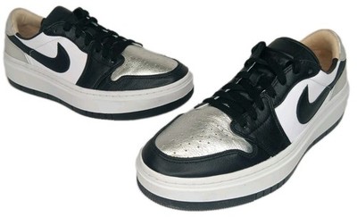Nike Air Jordan 1 Elevate Low SE Metallic Silver Toe DQ8561-001 Women's Size 12