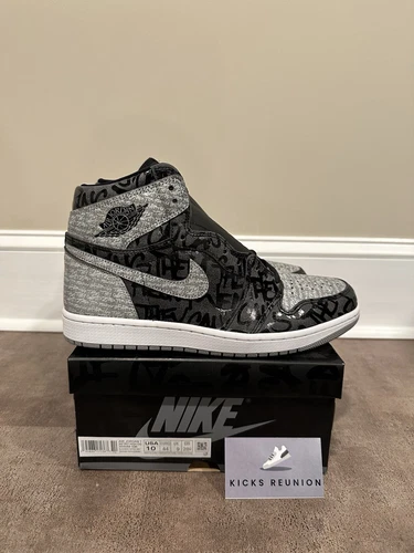 Size 10 - Air Jordan 1 Retro High OG Rebellionaire  BRAND NEW