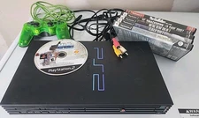 Sony PlayStation 2 SCPH-39001 Console Bundle W/6 Games Cleaned / Tested/WORKING!